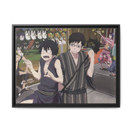Ao No Exorcist Canvas Framed Art Print