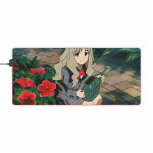 Load image into Gallery viewer, Kokoro in the Garden RGB LED Mouse Pad (Desk Mat)
