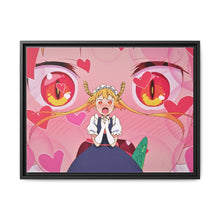 Load image into Gallery viewer, Miss Kobayashi&#39;s Dragon Maid Kobayashi San Chi No Maid Dragon, Tohru Canvas Framed Art Print
