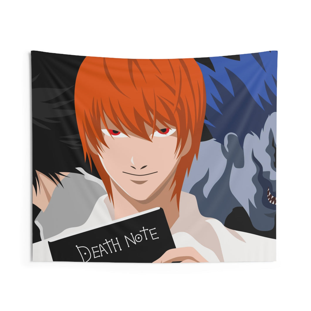 When you kill innocent peoples.You will become a Killer from a Hero Indoor Wall Tapestry