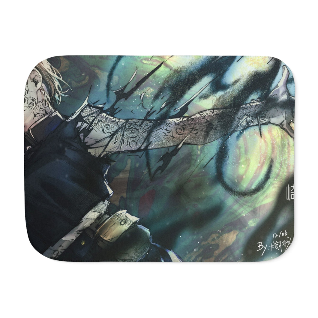 Anime Jujutsu Kaisen Sherpa Blanket