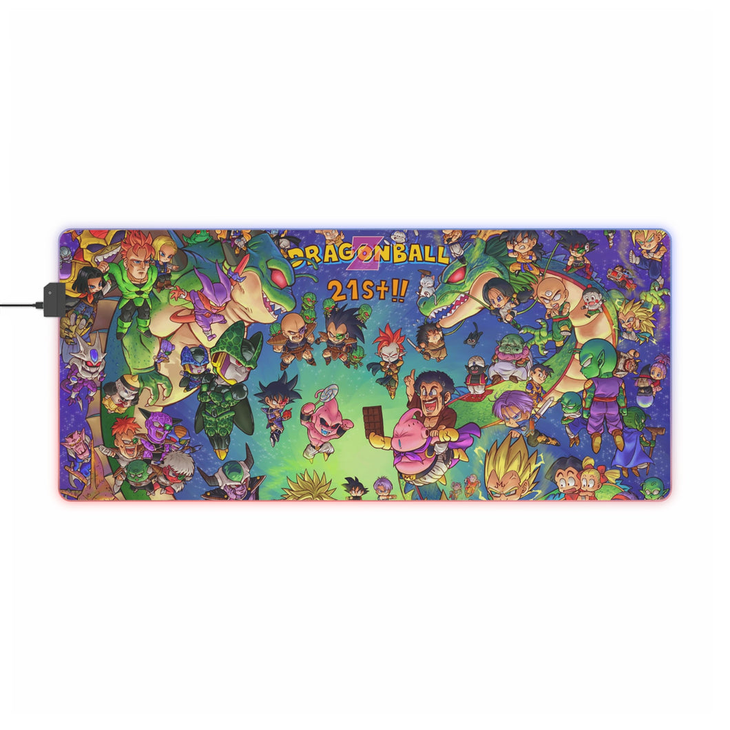 Anime Dragon Ball Z RGB LED Mouse Pad (Desk Mat)