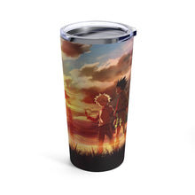 Load image into Gallery viewer, Gon and Killua walking at a beautiful sunset Tumbler 20oz
