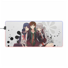 Load image into Gallery viewer, Makoto, Kyoko and Sayaka RGB LED Mouse Pad (Desk Mat)
