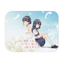 Load image into Gallery viewer, Seishun Buta Yarou wa Yumemiru Shoujo no Yume wo Minai Sherpa Blanket
