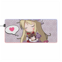 Load image into Gallery viewer, Yakumo Yukari, Hakurei Reimu RGB LED Mouse Pad (Desk Mat)
