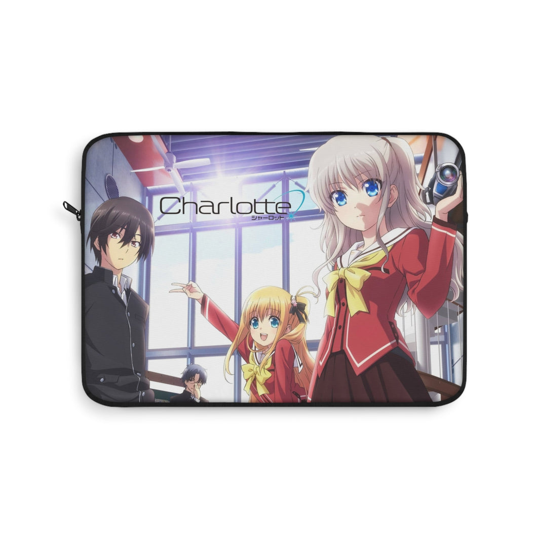 Charlotte Nao Tomori, Joujirou Takajou, Yusa Kurobane Laptop Sleeve