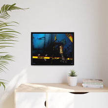 Load image into Gallery viewer, Black Stars own Path Canvas Framed Art Print
