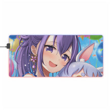 Load image into Gallery viewer, Moona Hoshinova RGB LED Mouse Pad (Desk Mat)
