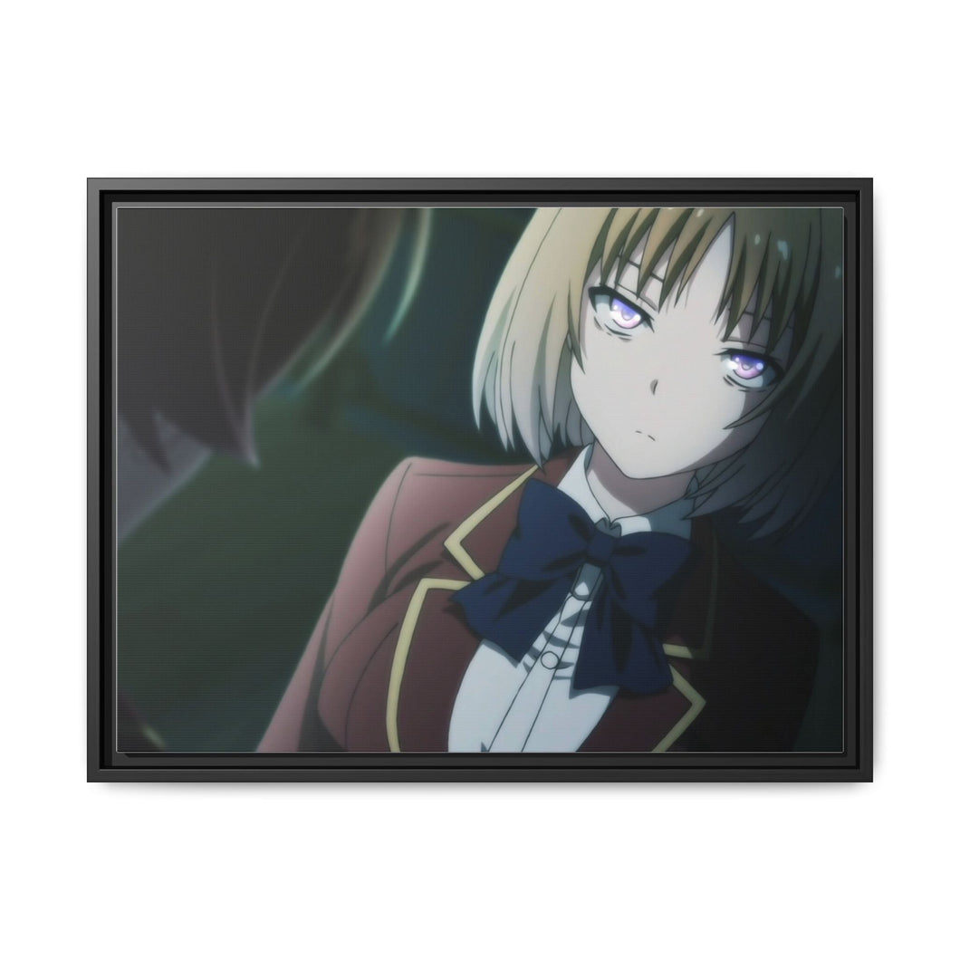 Kushida Kikyou Canvas Framed Art Print
