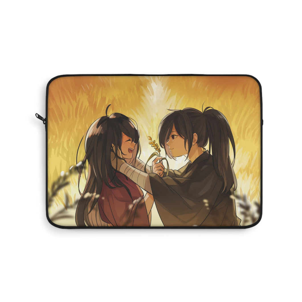Hyakkimaru and Mio Laptop Sleeve