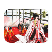 Load image into Gallery viewer, Feodal era Sherpa Blanket
