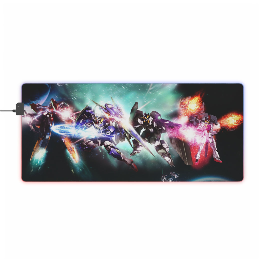 Anime Gundam RGB LED Mouse Pad (Desk Mat)