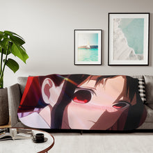Load image into Gallery viewer, Kaguya Shinomiya Sherpa Blanket
