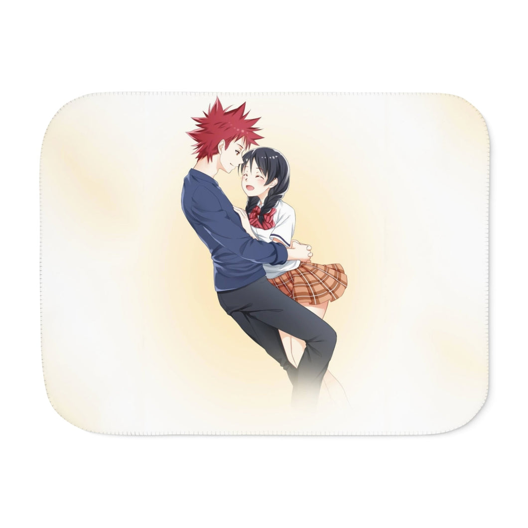 Anime Food Wars: Shokugeki no Soma Sherpa Blanket