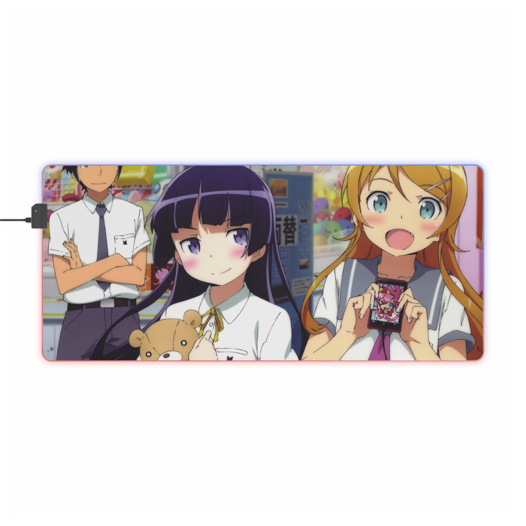Oreimo Kirino Kousaka RGB LED Mouse Pad (Desk Mat)