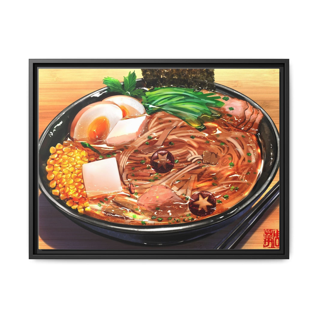 Anime Food Wars: Shokugeki no Somar Canvas Framed Art Print