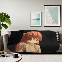 Load image into Gallery viewer, Anime Elfen Liedr Sherpa Blanket
