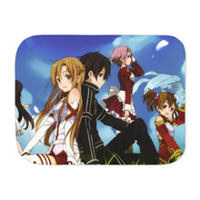 Load image into Gallery viewer, Anime Sword Art Online Sherpa Blanket
