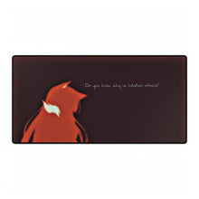 Load image into Gallery viewer, Anime Spice and Wolf Mouse Pad (Desk Mat)
