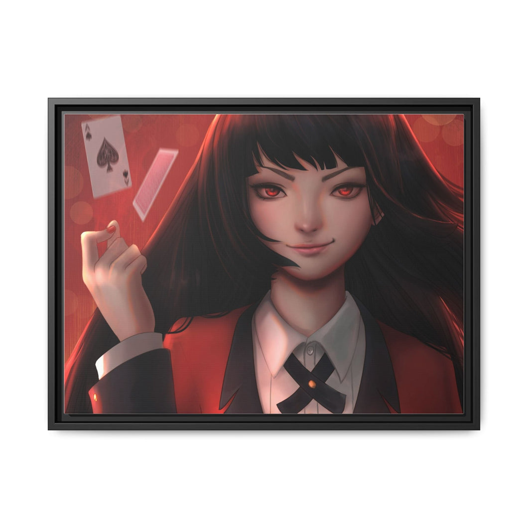 Kakegurui Yumeko Jabami Canvas Framed Art Print