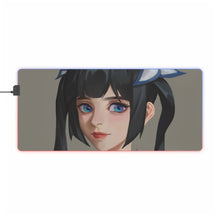 Load image into Gallery viewer, Is It Wrong To Try To Pick Up Girls In A Dungeon? RGB LED Mouse Pad (Desk Mat)

