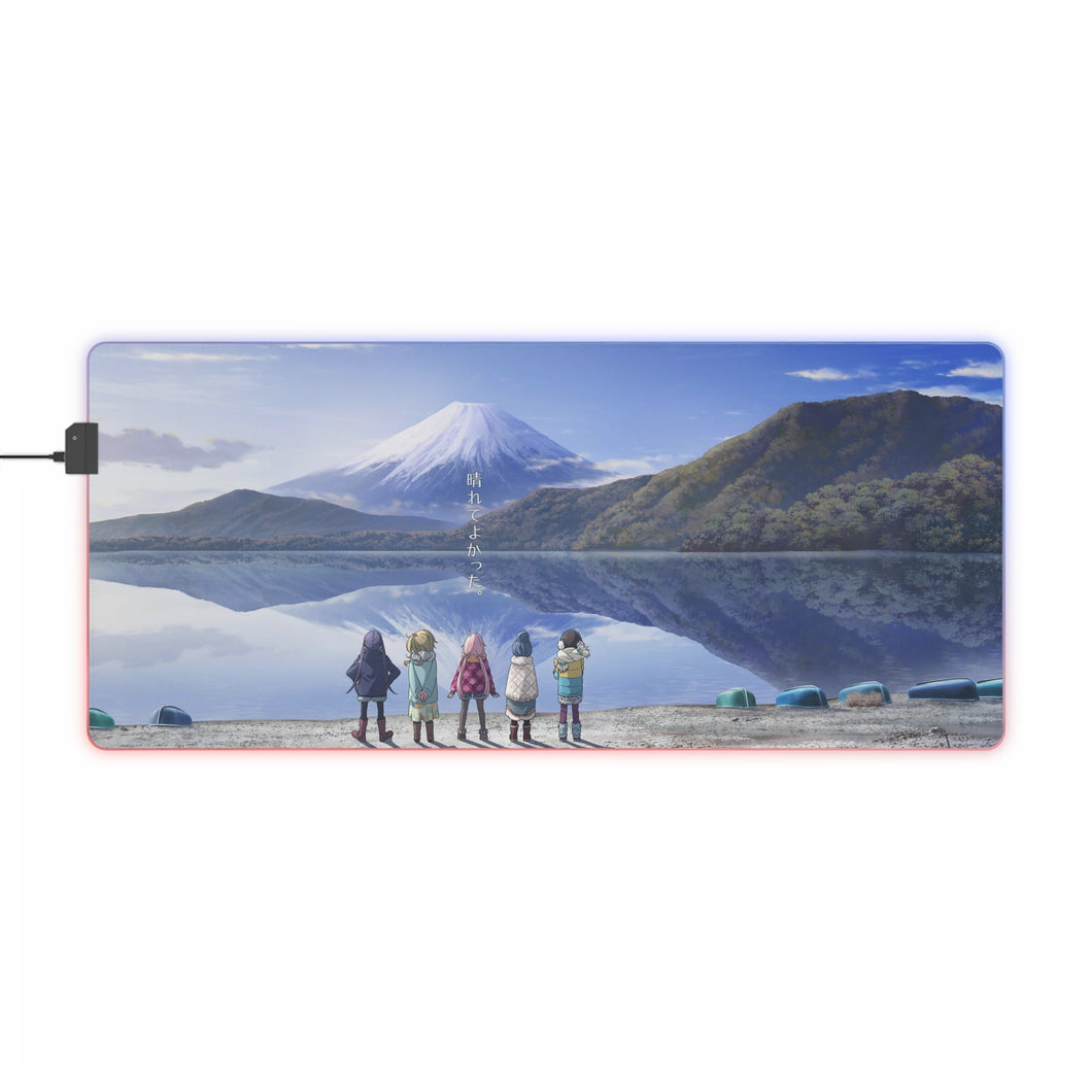 Laid-Back Camp RGB LED Mouse Pad (Desk Mat)