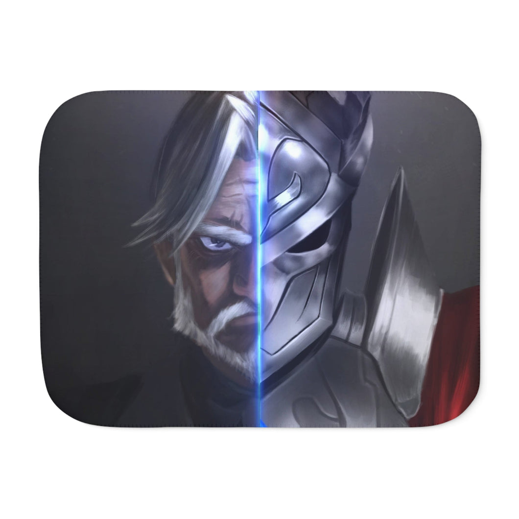 Overlord Sebas Tian Sherpa Blanket