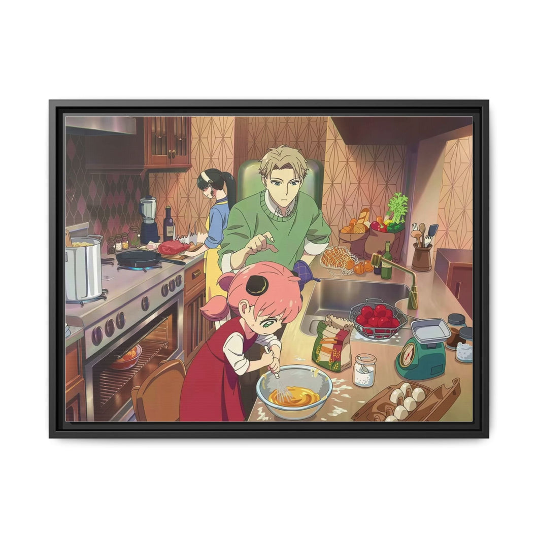 Anime Spy x Family Canvas Framed Art Print