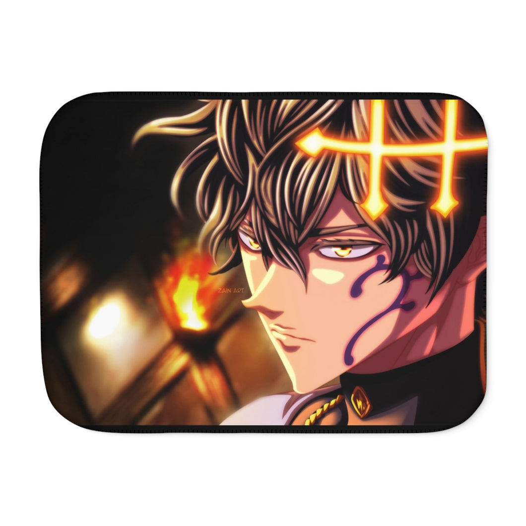 Black Clover Yuno Sherpa Blanket