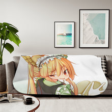 Load image into Gallery viewer, Miss Kobayashi&#39;s Dragon Maid Kobayashi San Chi No Maid Dragon, Tohru Sherpa Blanket
