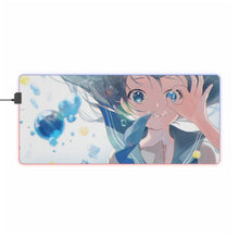 Load image into Gallery viewer, Anime Girl RGB LED Mouse Pad (Desk Mat)
