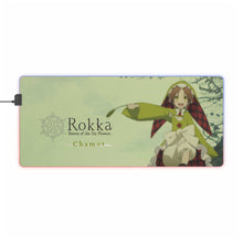 Load image into Gallery viewer, Rokka: Braves of the Six Flowers RGB LED Mouse Pad (Desk Mat)
