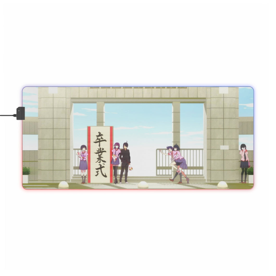 Monogatari (Series) RGB LED Mouse Pad (Desk Mat)