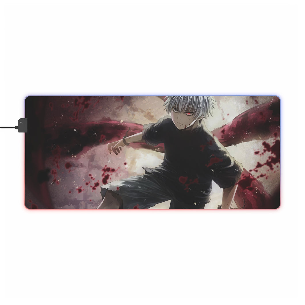 Anime Tokyo Ghoul RGB LED Mouse Pad (Desk Mat)