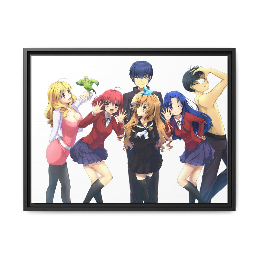 Toradora! Canvas Framed Art Print