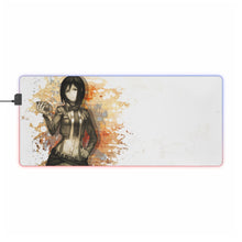 Load image into Gallery viewer, Anime Attack On Titan RGB LED Mouse Pad (Desk Mat)

