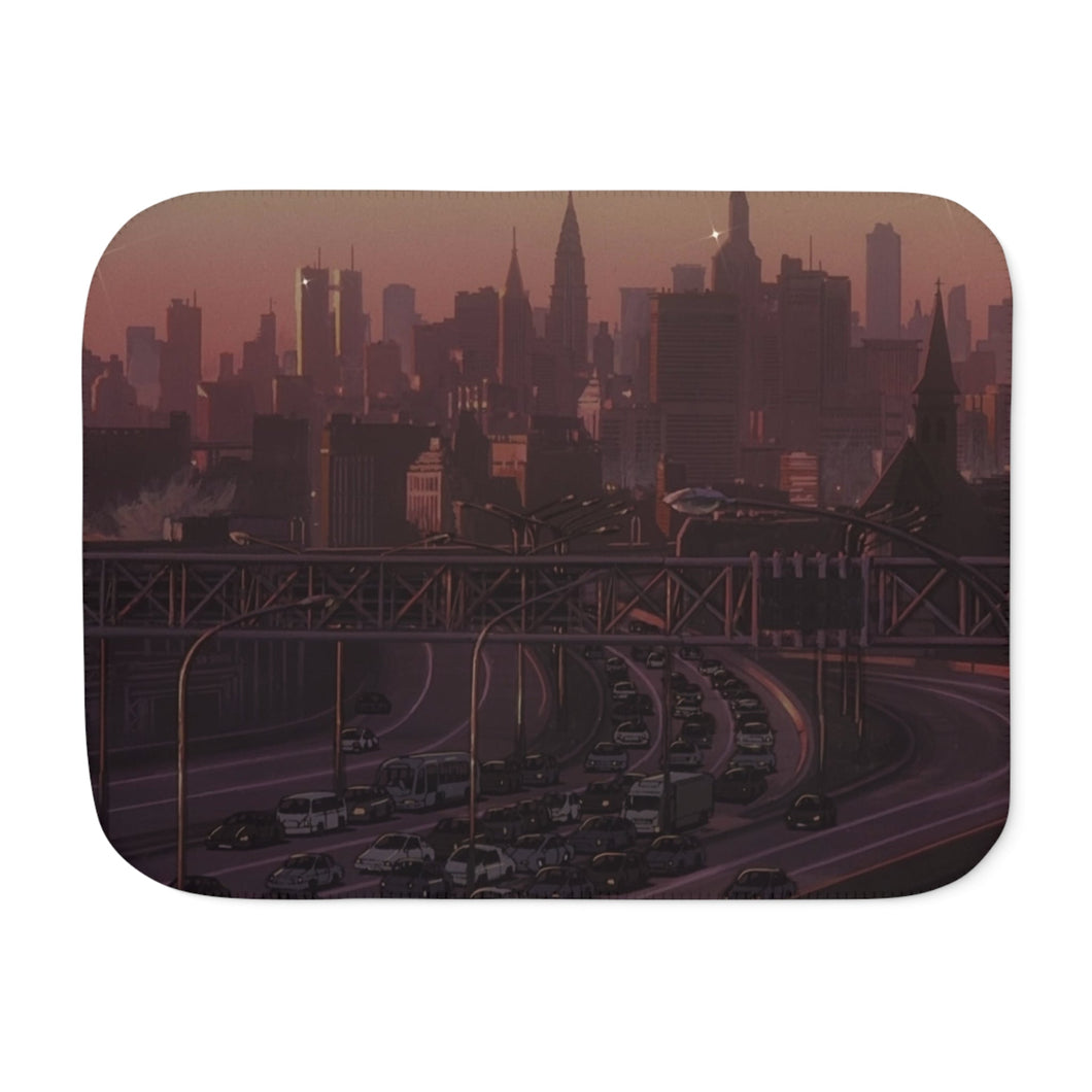 Anime Cowboy Bebopr Sherpa Blanket