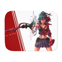 Load image into Gallery viewer, Anime Kill La Kill Sherpa Blanket

