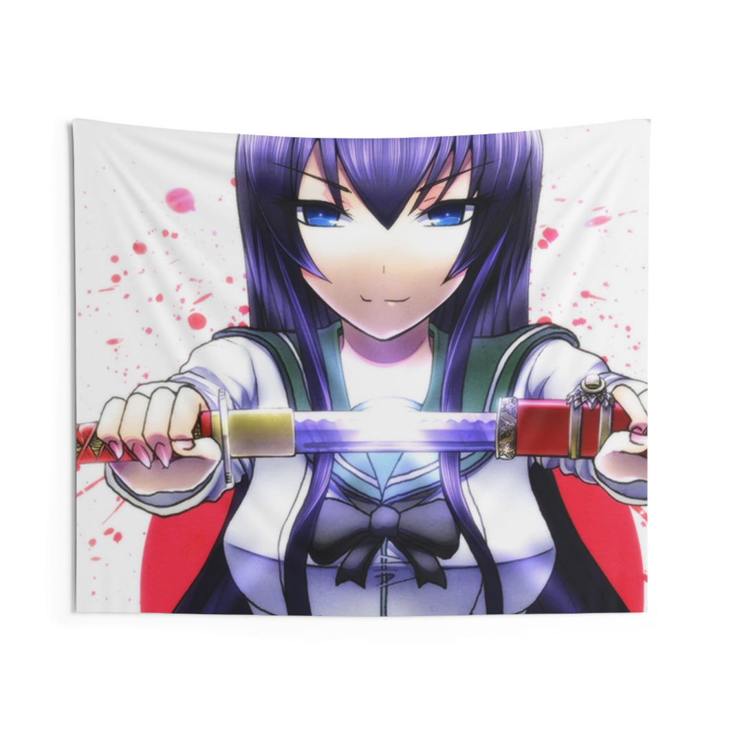 Saeko Busujima Indoor Wall Tapestry