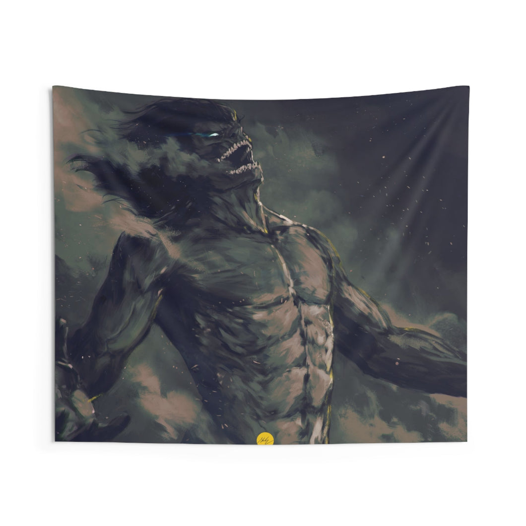 Anime Attack On Titan Indoor Wall Tapestry