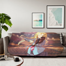 Load image into Gallery viewer, Kaori Miyazono Sherpa Blanket
