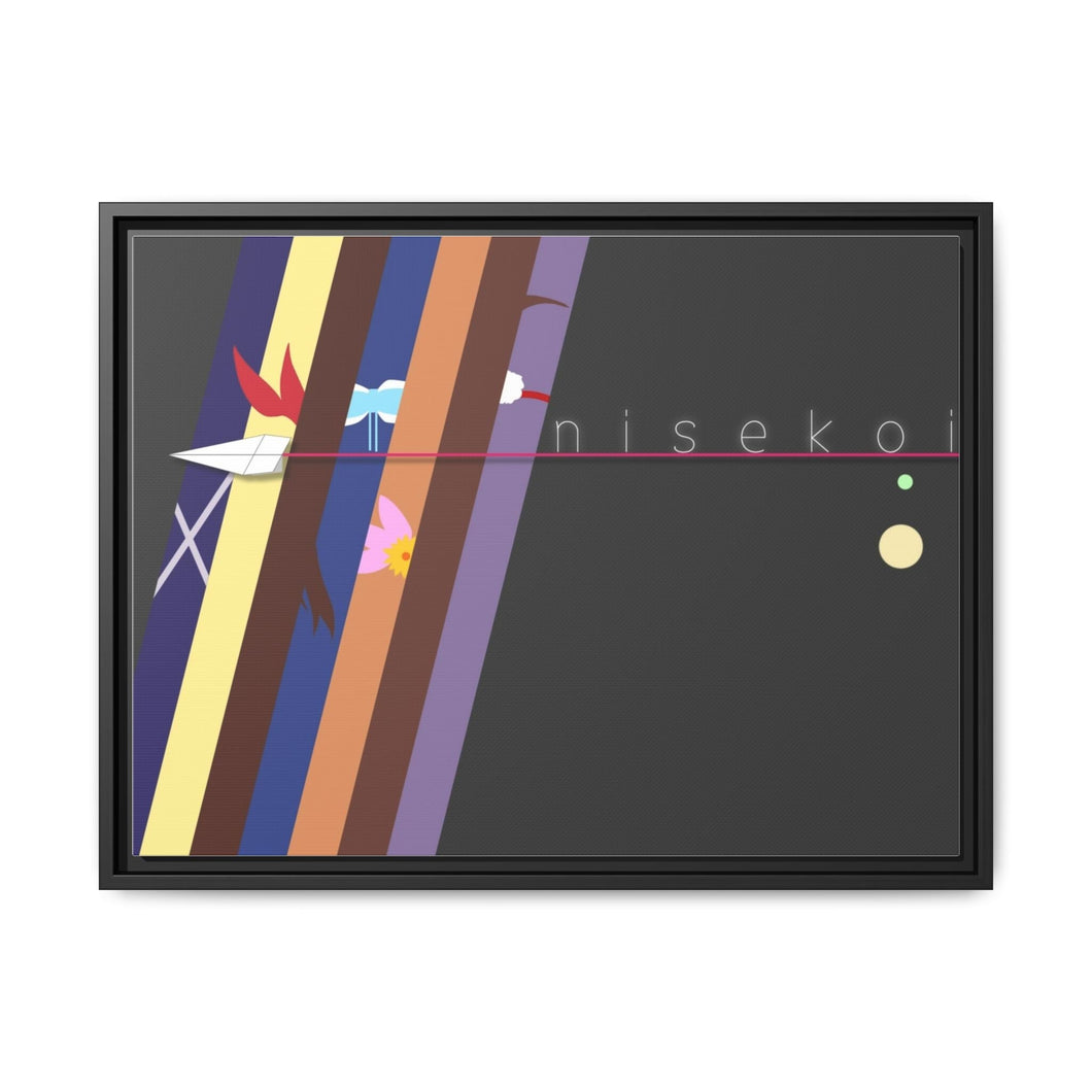Nisekoi Canvas Framed Art Print