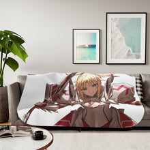 Load image into Gallery viewer, Anime Fate/Apocryphar Sherpa Blanket
