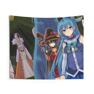 KonoSuba - God’s Blessing On This Wonderful World!! Indoor Wall Tapestry