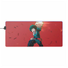 Load image into Gallery viewer, Wallpaper Izuku Midoriya RGB LED Mouse Pad (Desk Mat)
