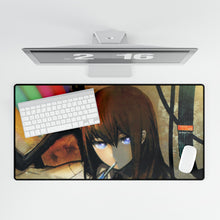 Load image into Gallery viewer, Makise Kurisu Mouse Pad (Desk Mat)
