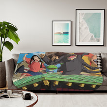 Load image into Gallery viewer, Anime Spirited Away Sherpa Blanket
