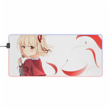 Load image into Gallery viewer, Lycoris Recoil Chisato Nishikigi RGB LED Mouse Pad (Desk Mat)
