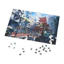 Load image into Gallery viewer, Saitama Looking Out Over the City Jigsaw Puzzle
